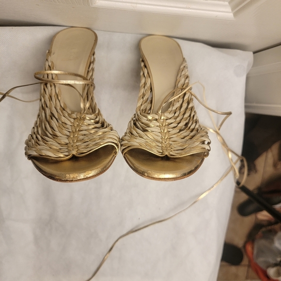 Gucci wrap ankle heel women shoe size 8 - Picture 7 of 16